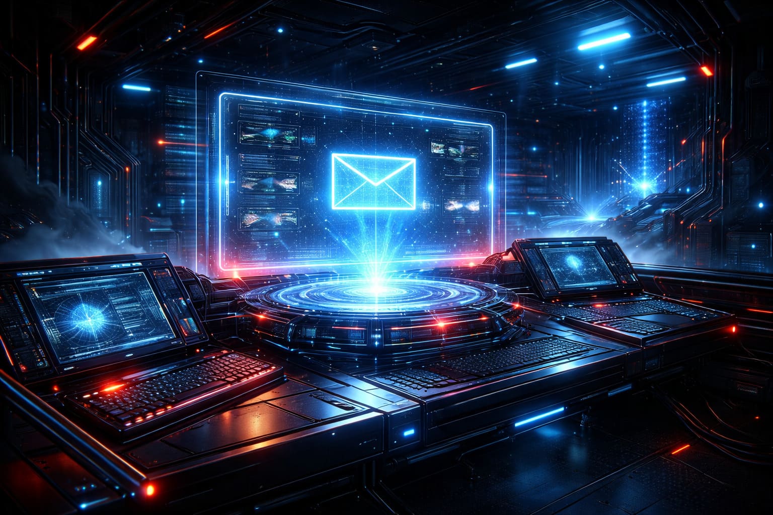 Console tecnologica con interfaccia luminosa di comunicazione