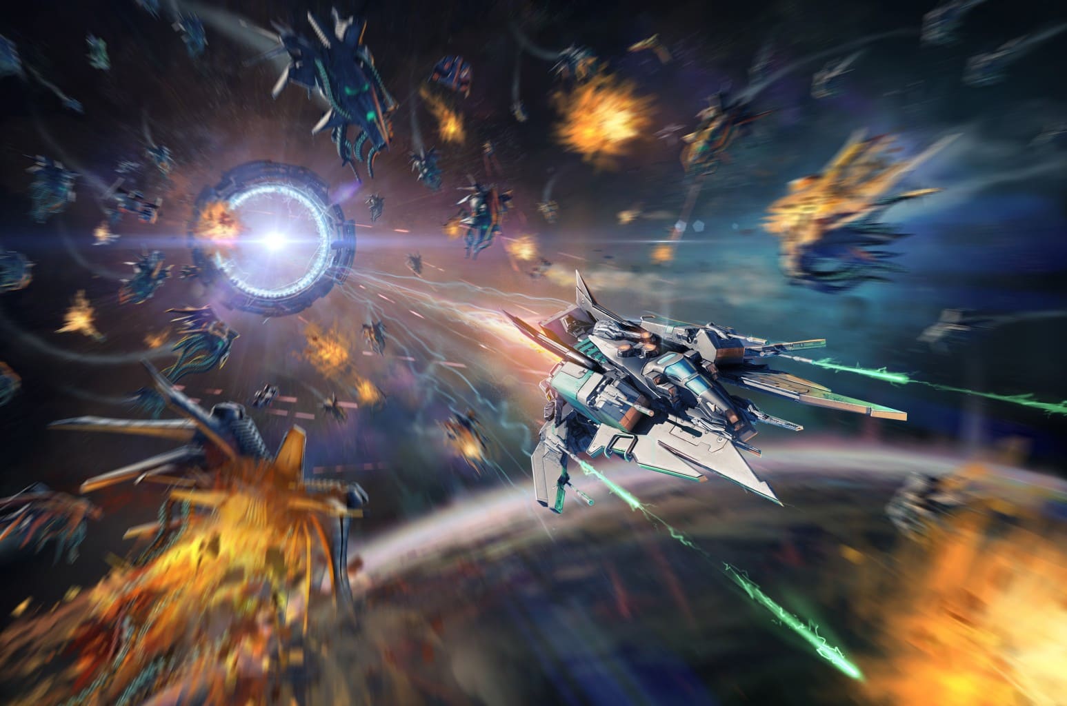 Battaglia spaziale ad alta velocità per la piattaforma DarkOrbit